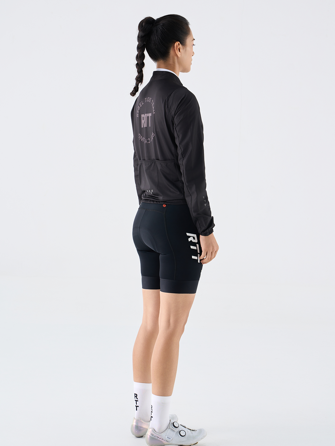 Women's Windproof Lightweight Jacket MW11-Black