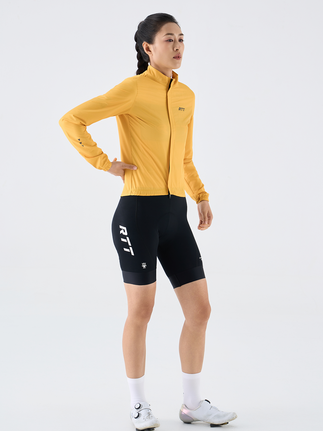 Women's Windproof Lightweight Jacket MW11-Yellow
