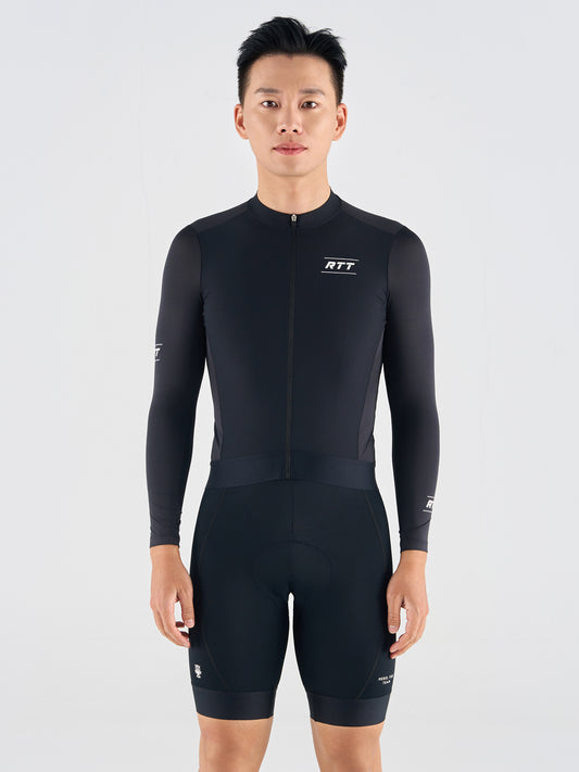 Men's Long Sleeves Jersey LS01 Black