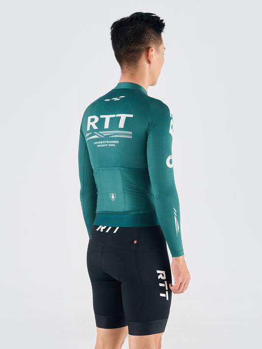 Men's Long Sleeves Jersey LS30 Dark Green