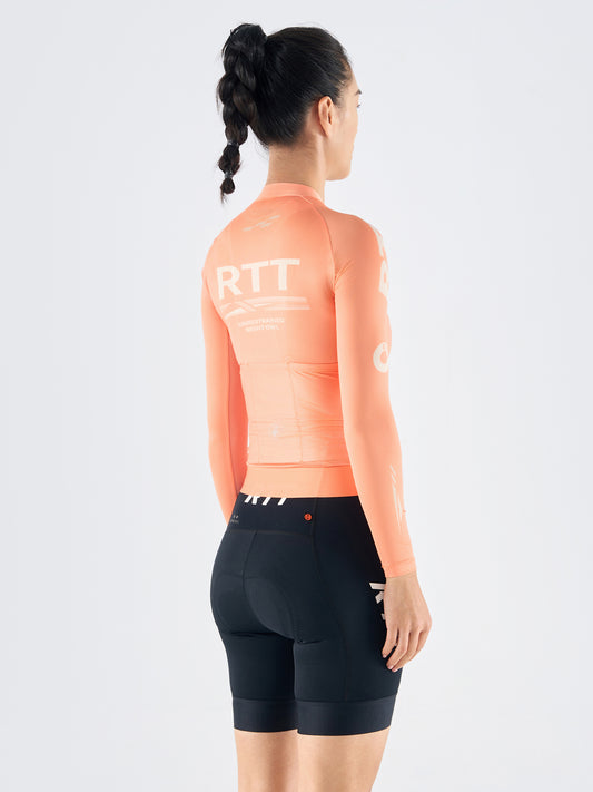 Women's Long Sleeves Jersey LS30 Spring Orange