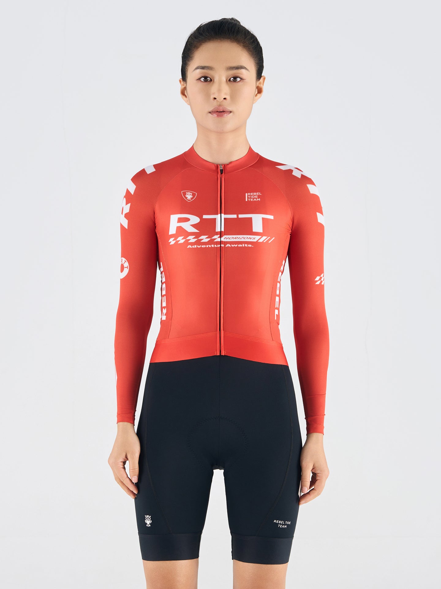 Women's Long Sleeves Jersey LS30 Red