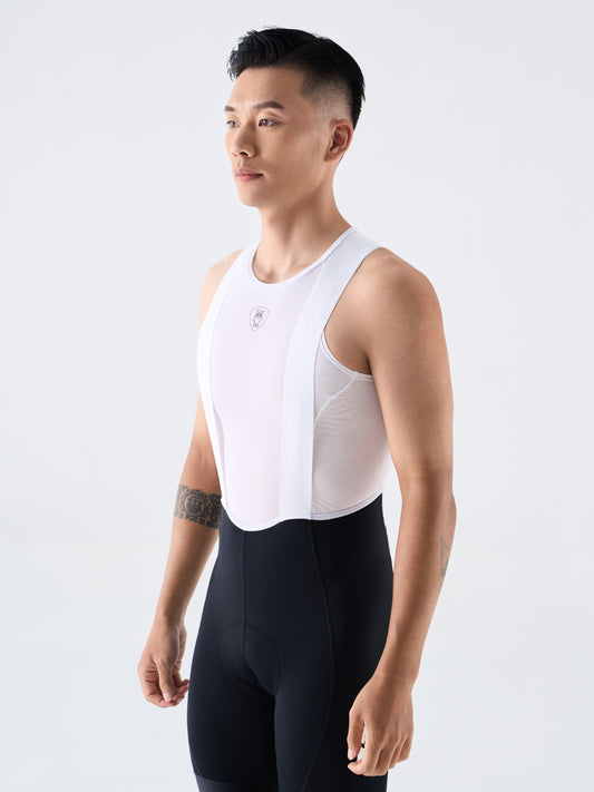 Men's cycling Baselayer MU02-White
