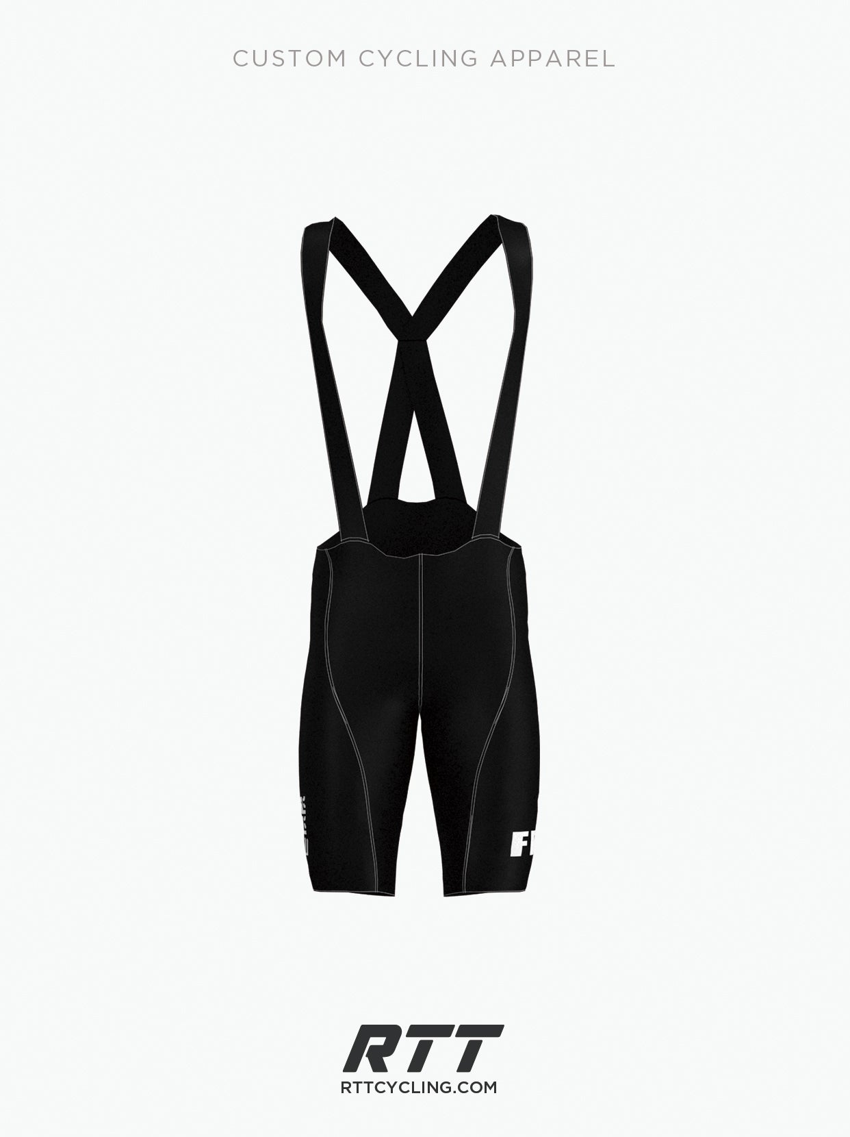 FFS 男士自由裁背带裤 FFS201-Black