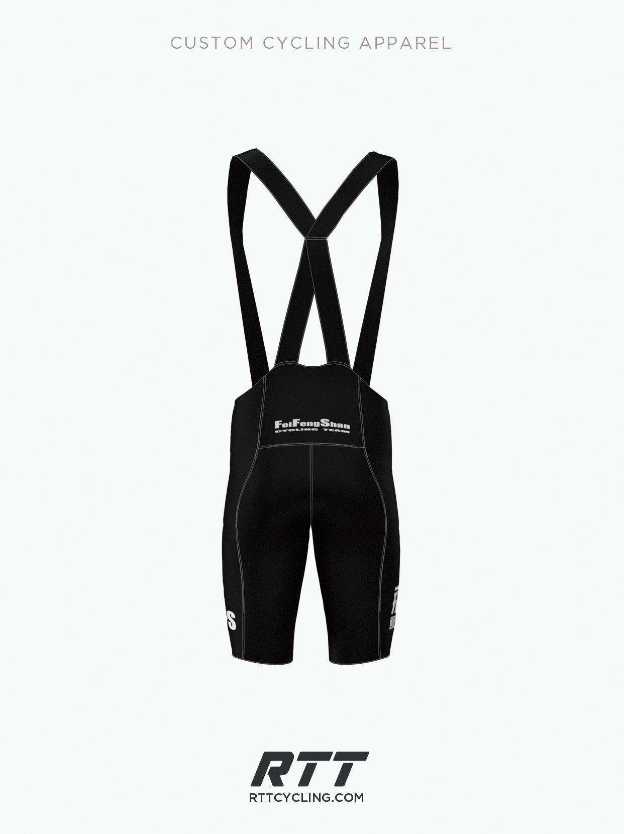 FFS 男士自由裁背带裤 FFS201-Black