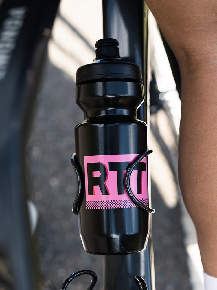 RTT Cycling Bidon BD02- Pink logo