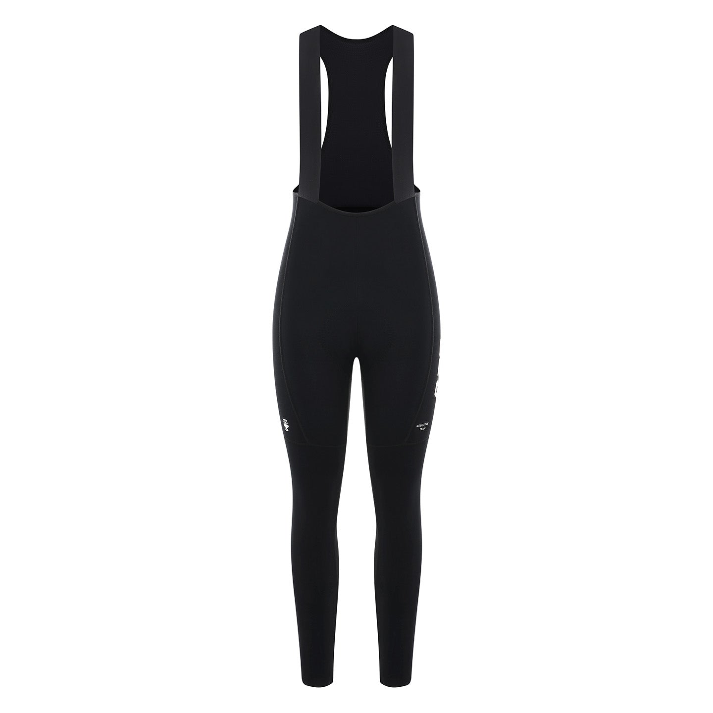 Women's Winter Thermal Bib Tights FF02-Black