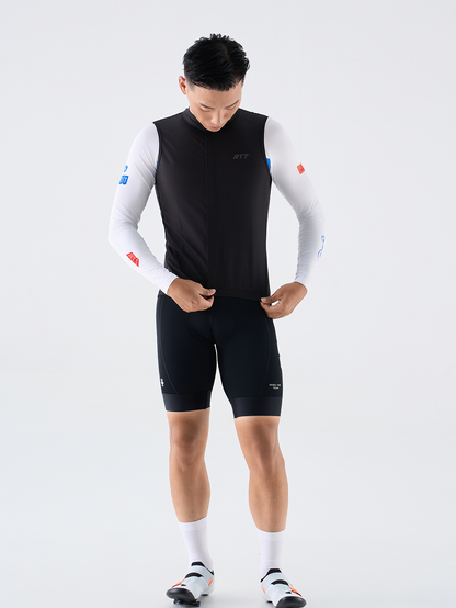 Windproof Lightweight Vest  MV11-Black
