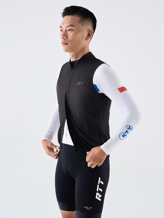 Windproof Lightweight Vest  MV11-Black