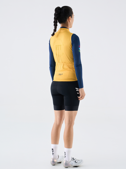 Women's Windproof Lightweight Vest  MV11-Yellow