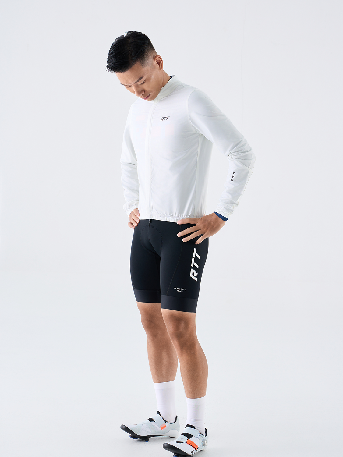 Windproof Lightweight Jacket MW11-Milk White