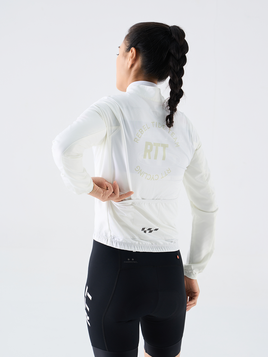 Women's Windproof Lightweight Jacket  MW11-Milk White