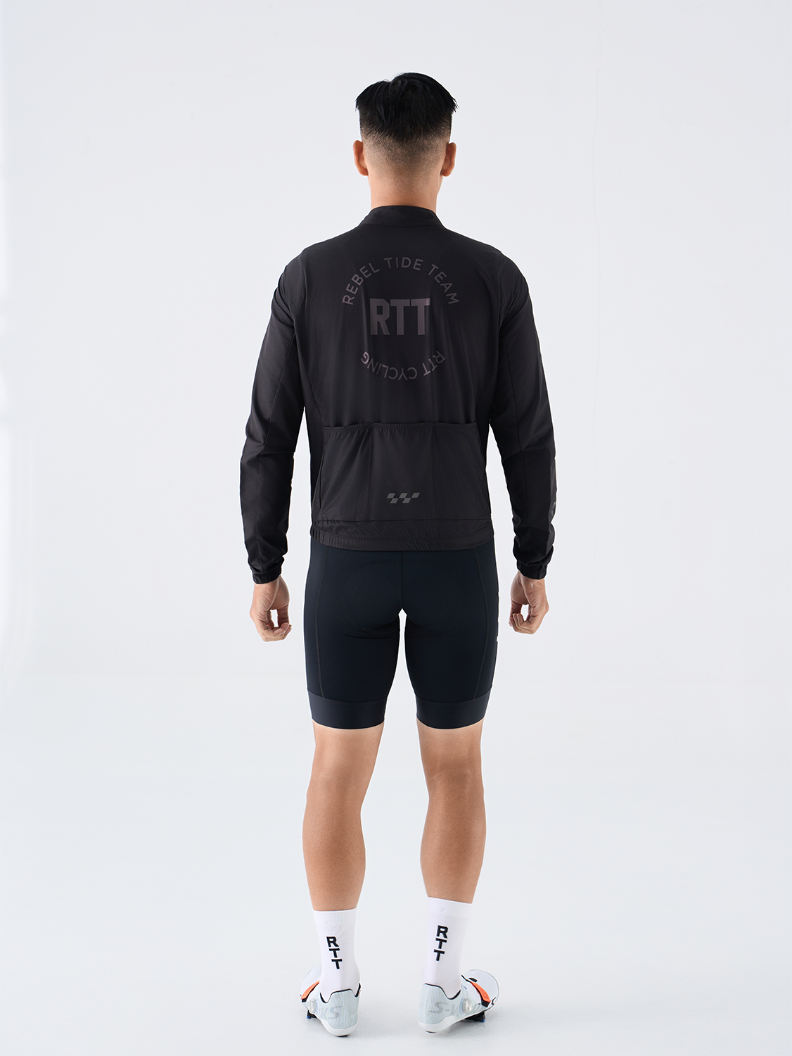 Windproof Lightweight Jacket MW11-Black