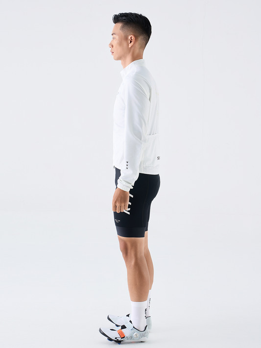Windproof Lightweight Jacket MW11-Milk White