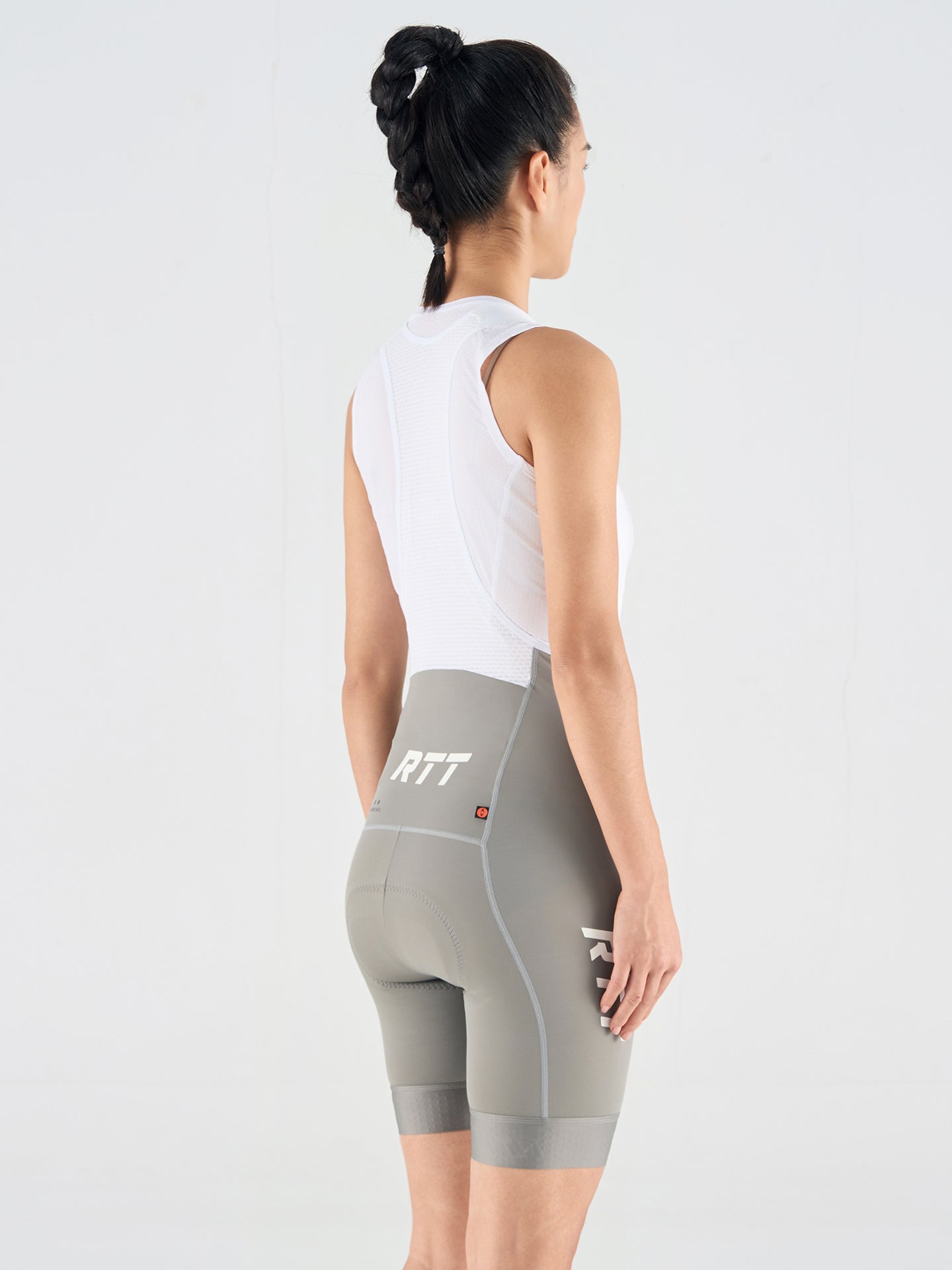 Women's Bibshorts FB02-Storm Gray