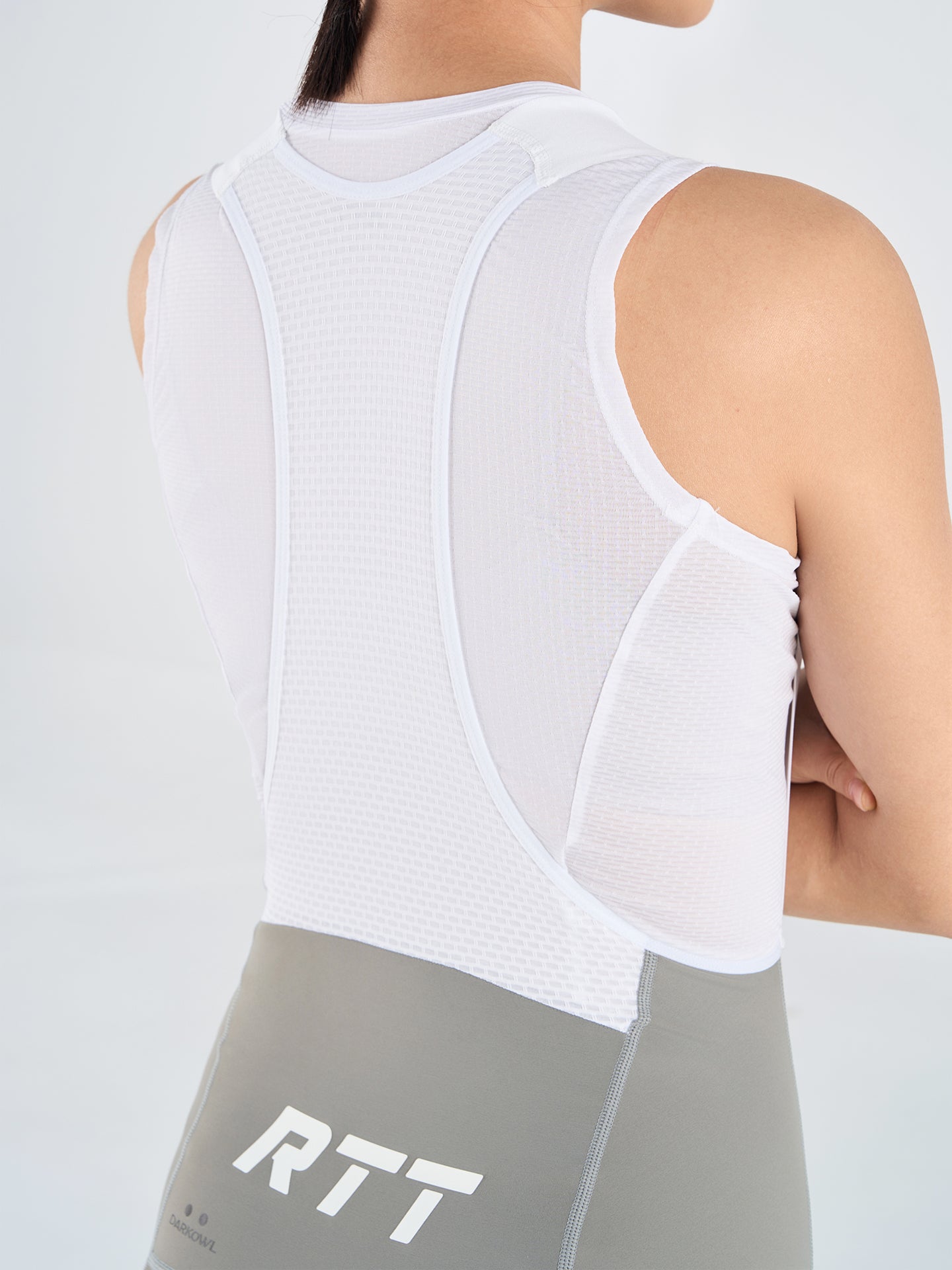 Women's Bibshorts FB02-Storm Gray