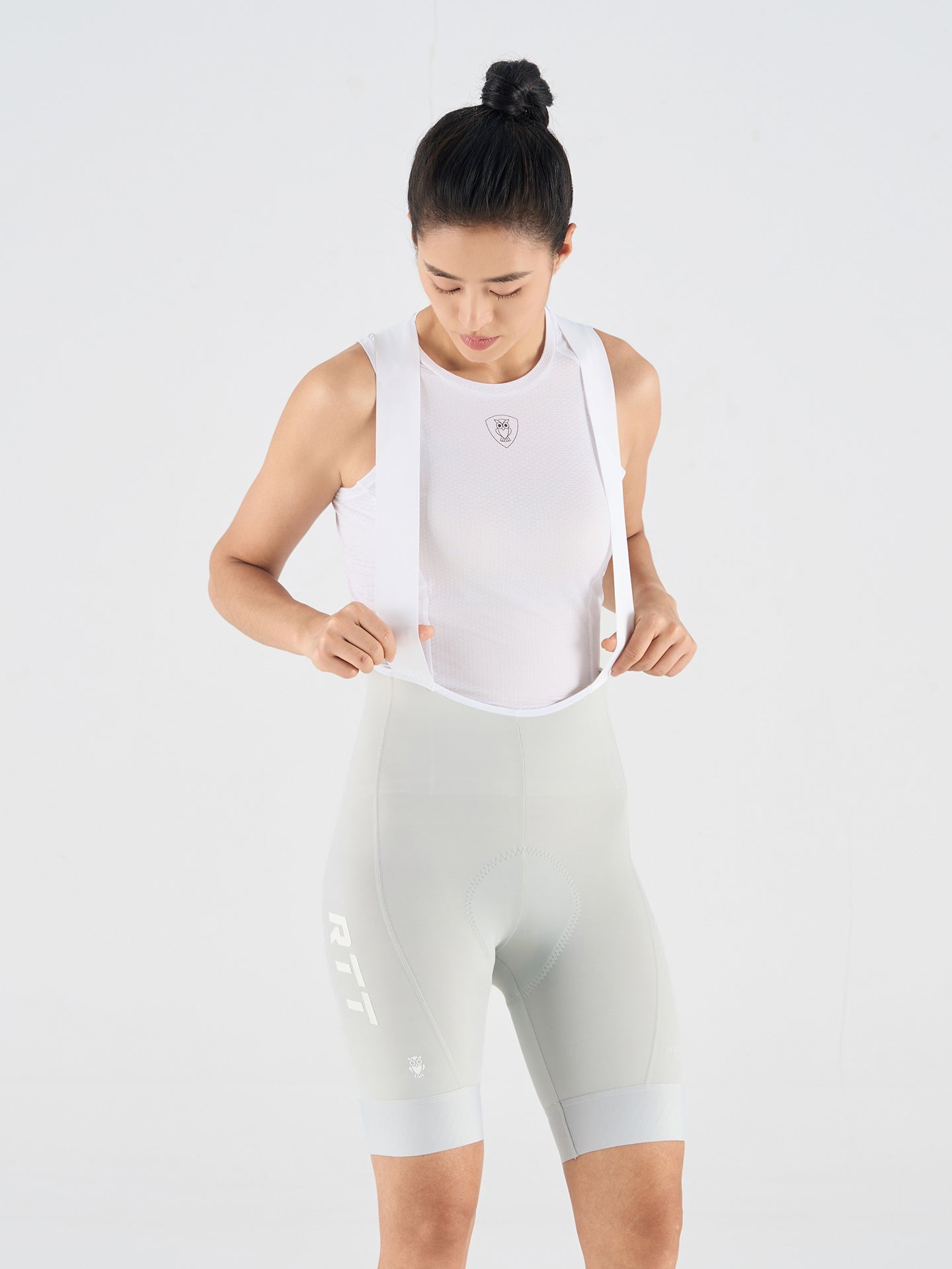 Women's Bibshorts FB02-Cool Gray