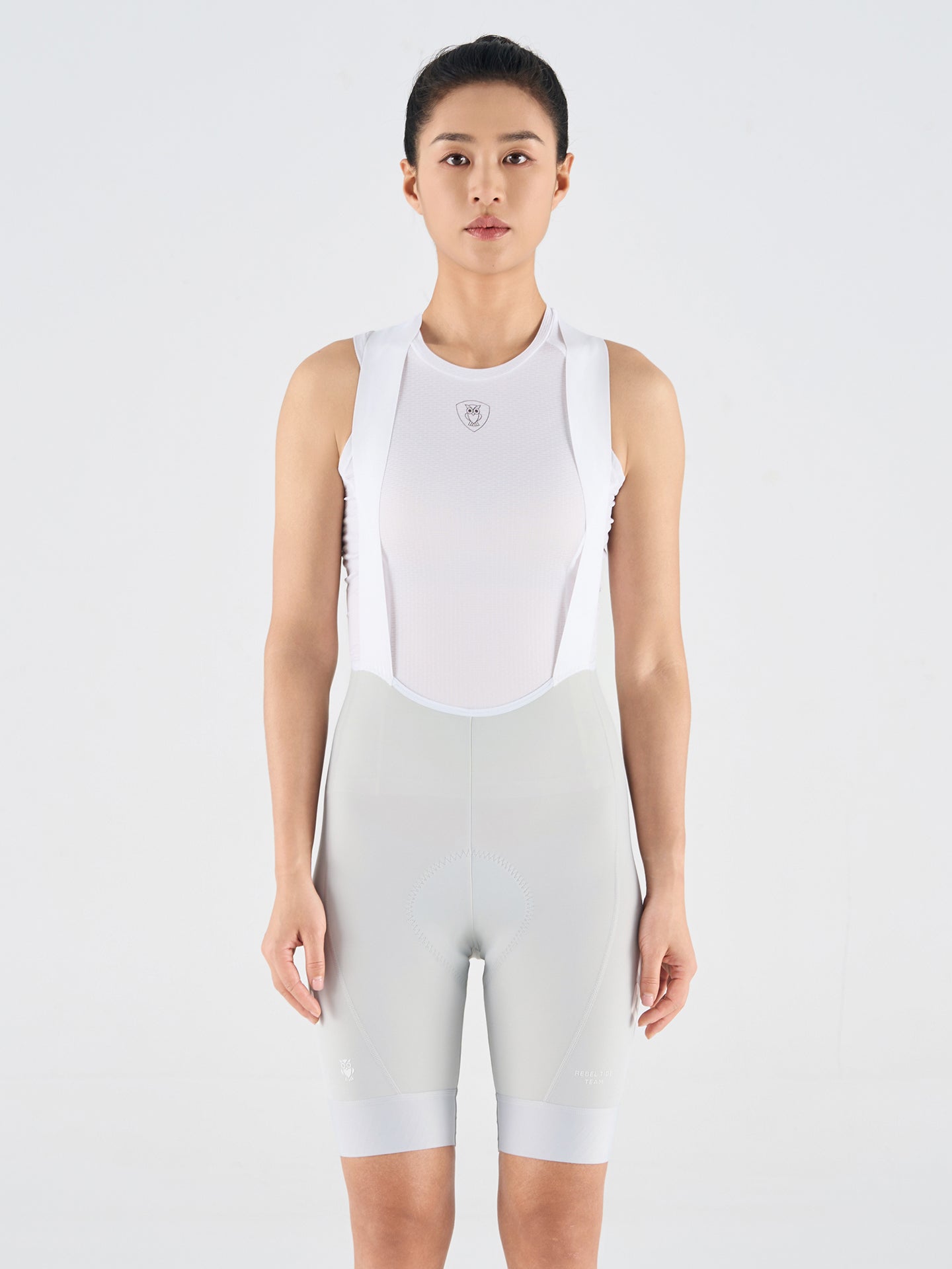 Women's Bibshorts FB02-Cool Gray