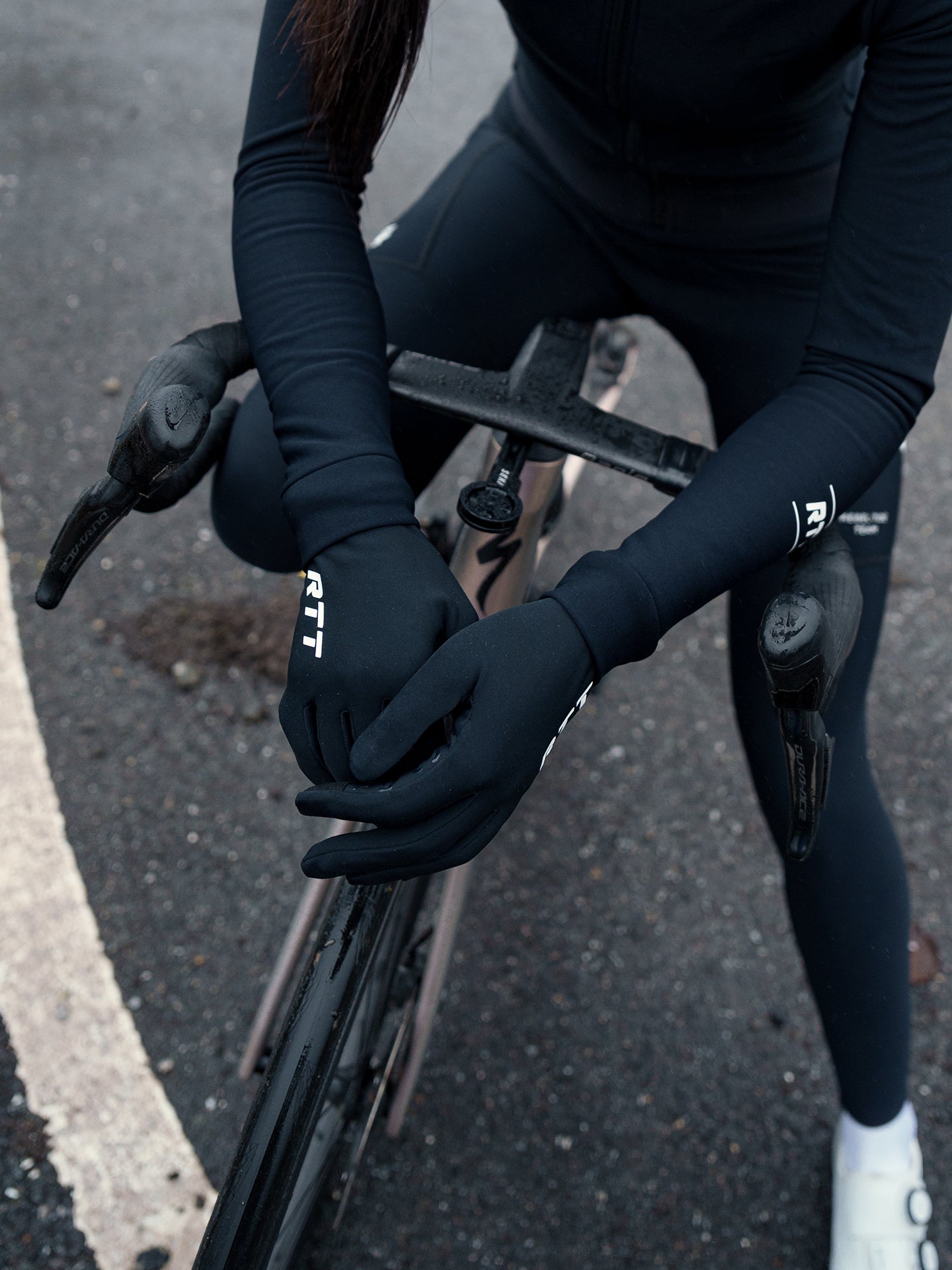 Winter Fleece Gloves GL22-Black