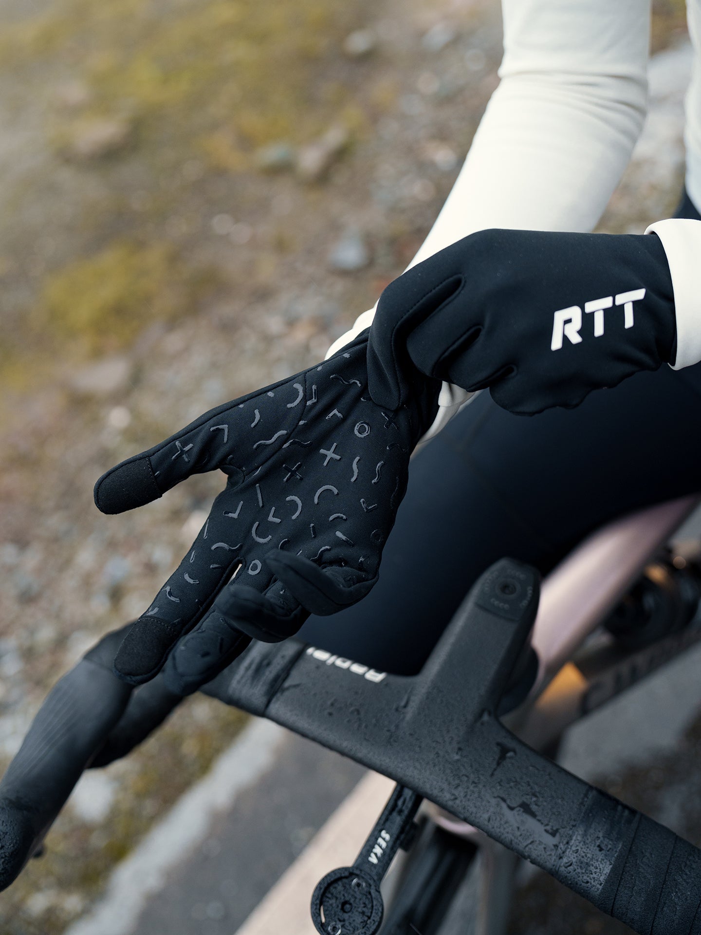 Winter Fleece Gloves GL22-Black