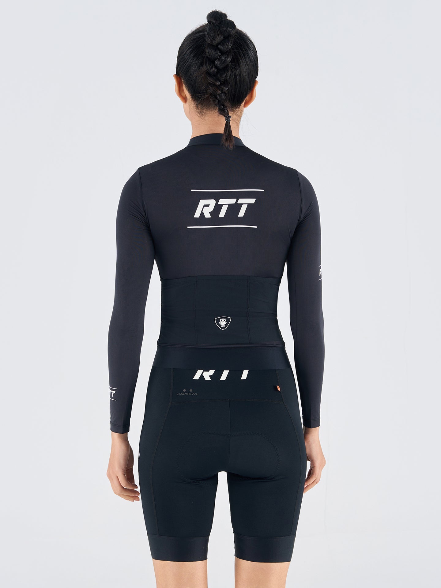 Women's Long Sleeves Jersey LS01 Black