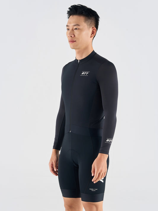 Men's Long Sleeves Jersey LS01 Black