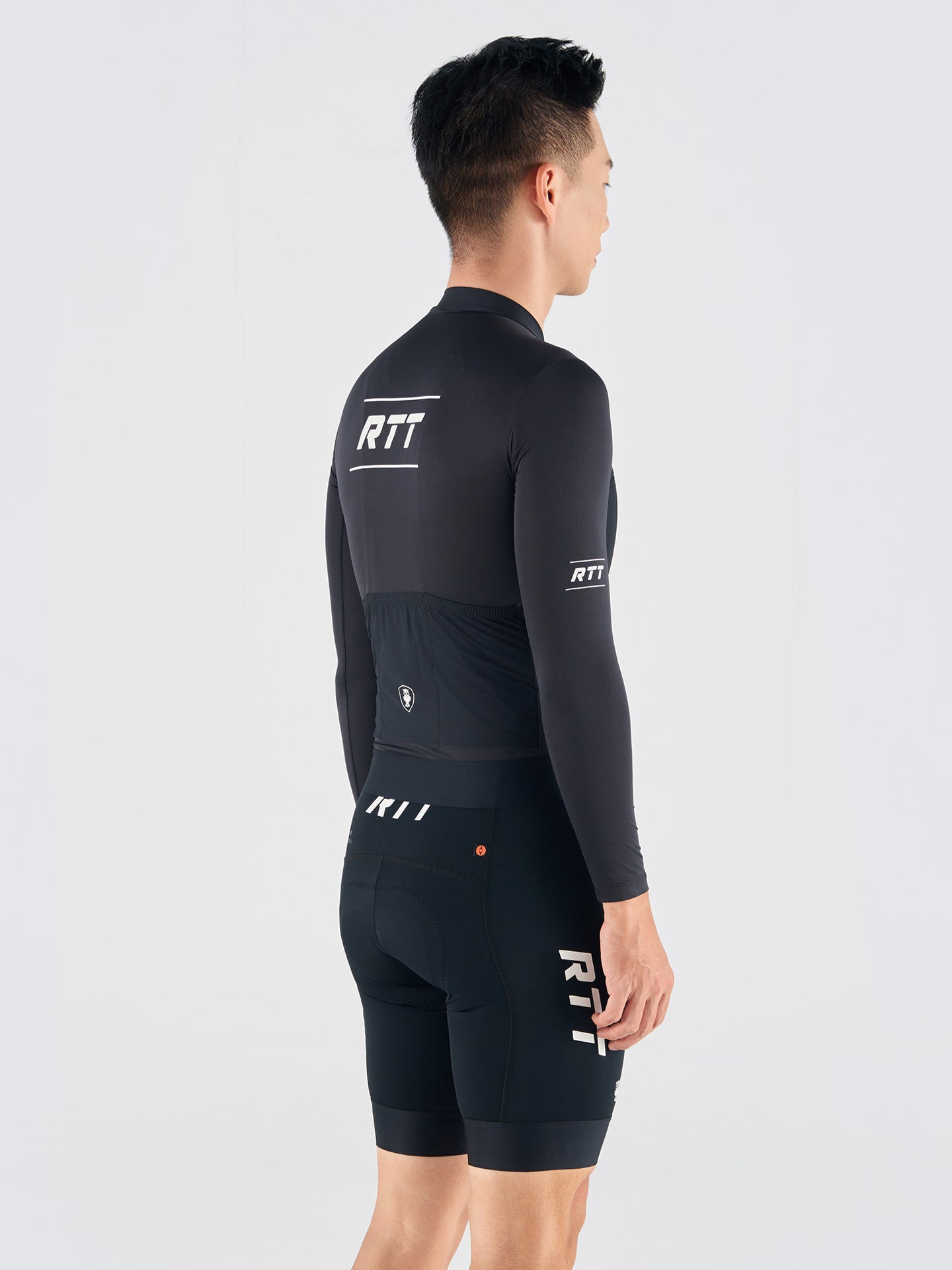 Men's Long Sleeves Jersey LS01 Black