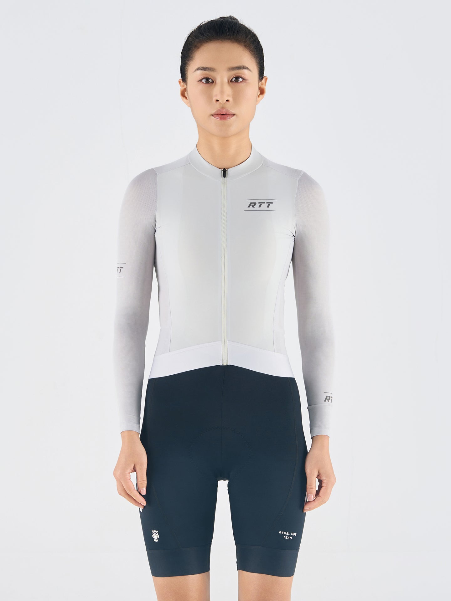 Women's Long Sleeves Jersey LS01 Gray