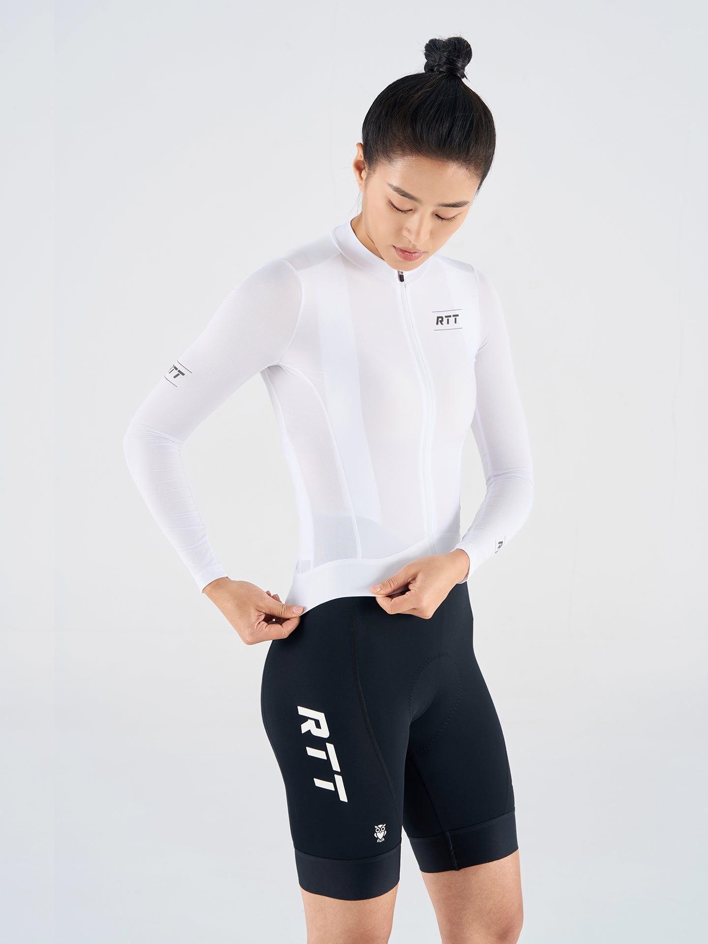 Women's Long Sleeves Jersey LS01 White