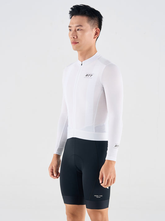 Men's Long Sleeves Jersey LS01 White