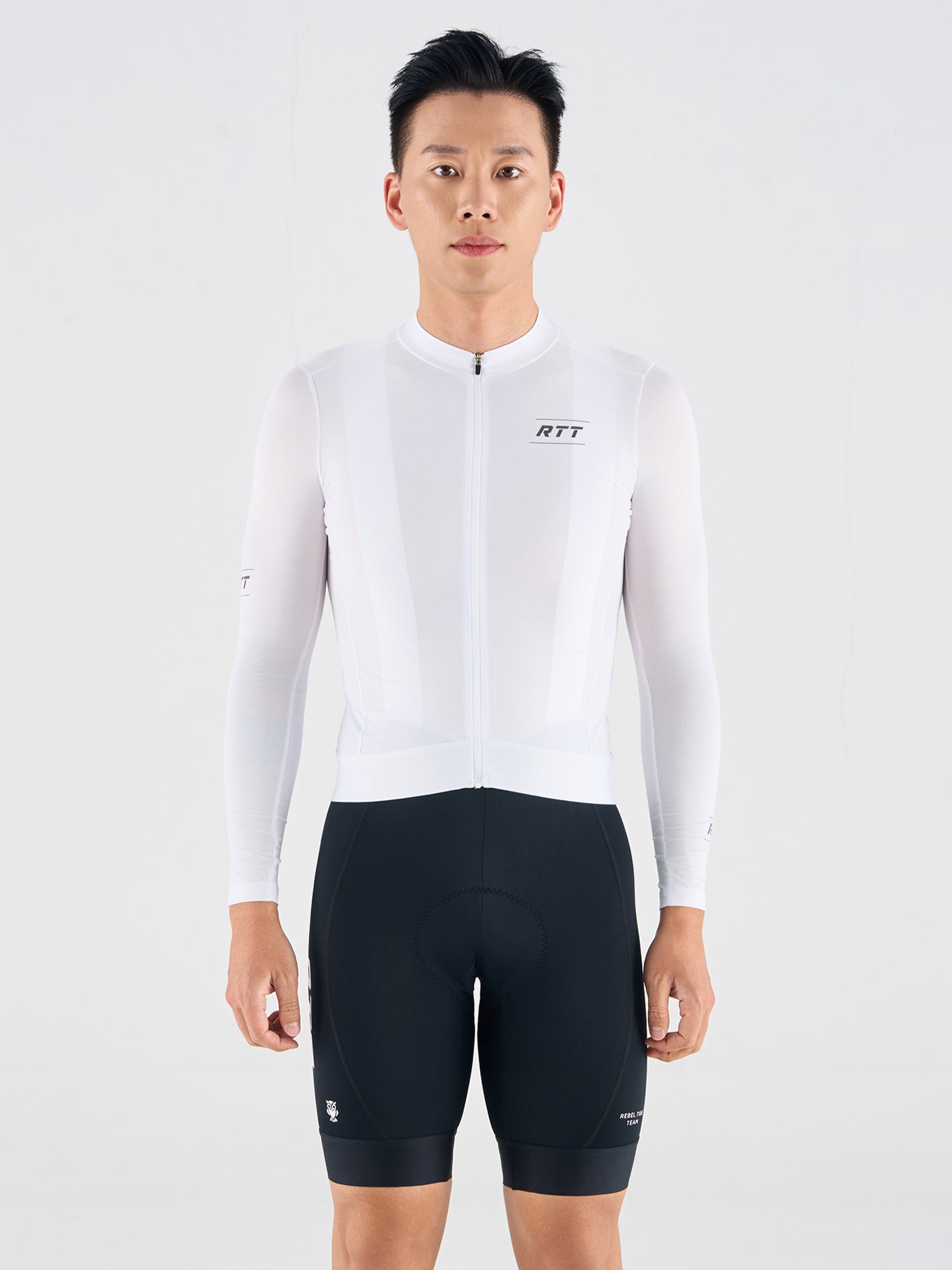 Men's Long Sleeves Jersey LS01 White