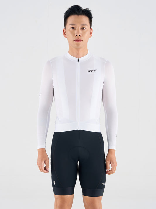 Men's Long Sleeves Jersey LS01 White