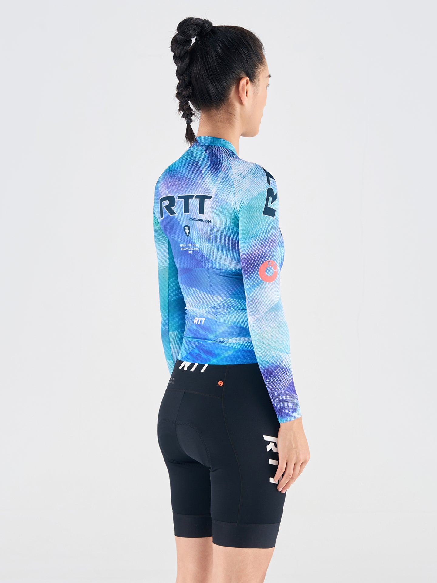 Women's Long Sleeves Jersey LS09 Blue