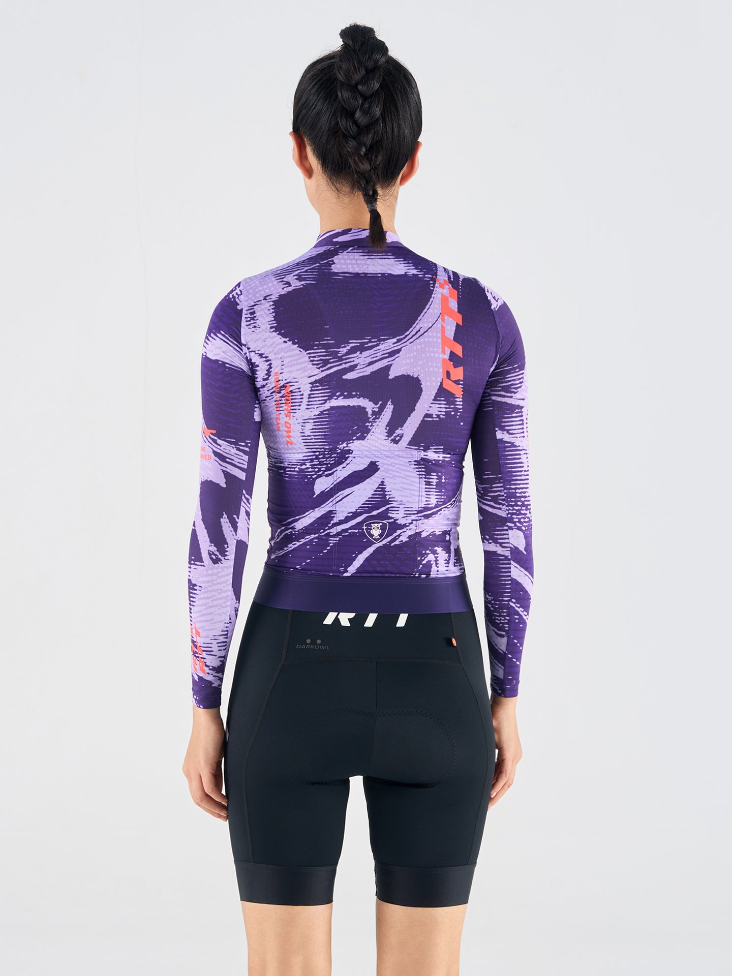 Women's Long Sleeves Jersey LS10  Purple