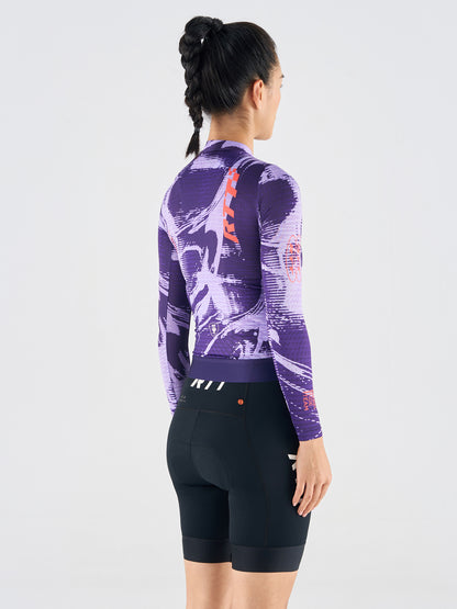 Women's Long Sleeves Jersey LS10  Purple