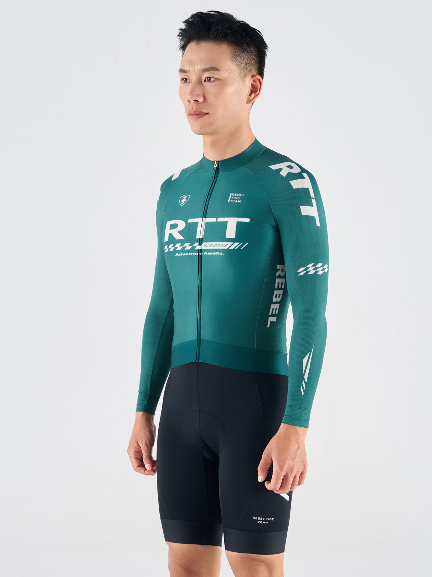Men's Long Sleeves Jersey LS30 Dark Green