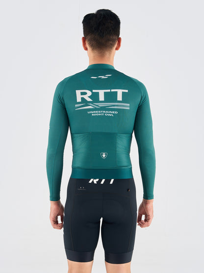 Men's Long Sleeves Jersey LS30 Dark Green