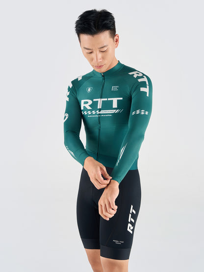 Men's Long Sleeves Jersey LS30 Dark Green