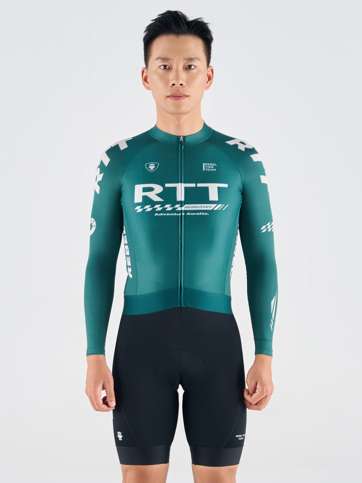 Men's Long Sleeves Jersey LS30 Dark Green