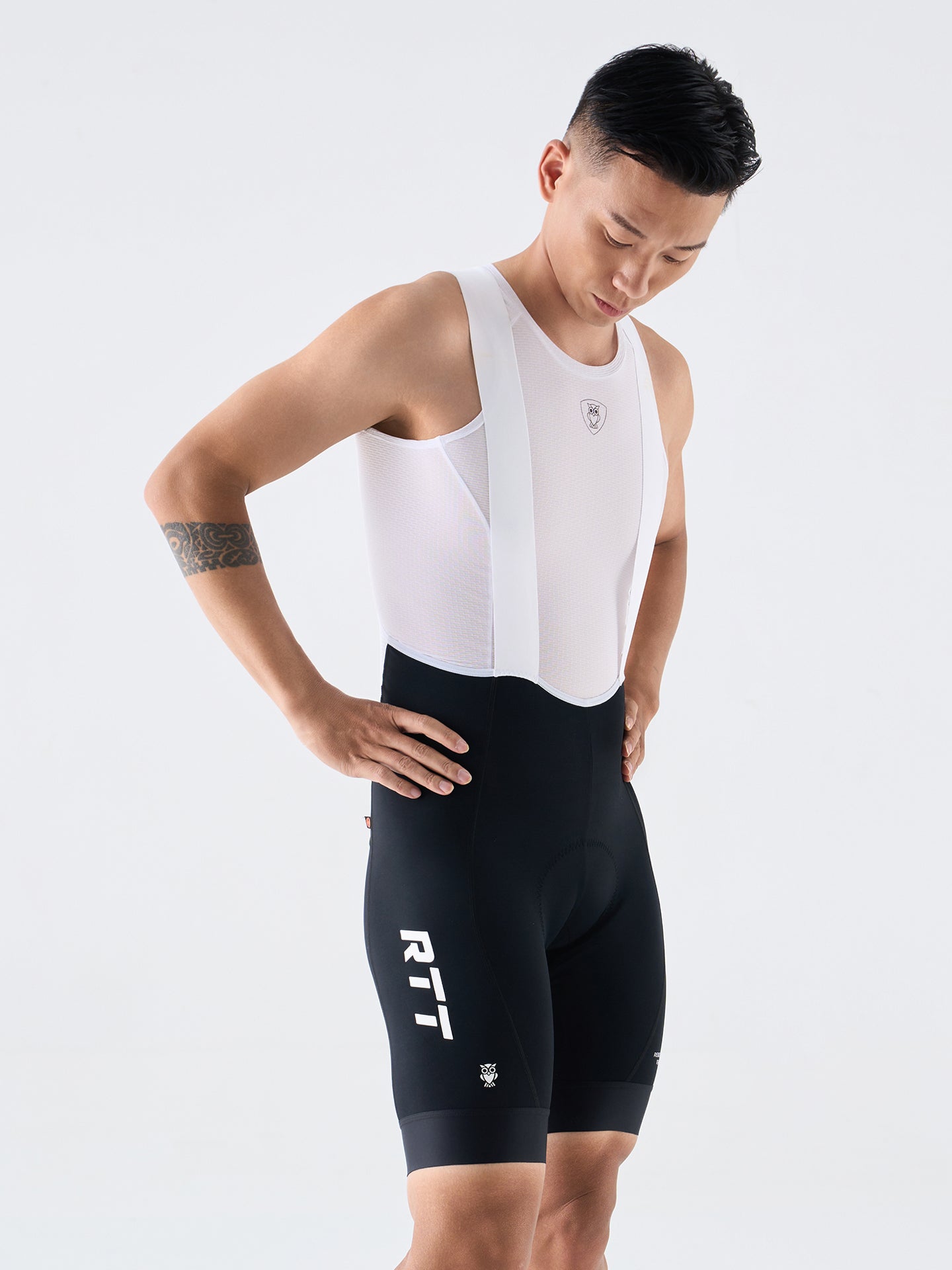 Men's Bibshorts MB02-Black