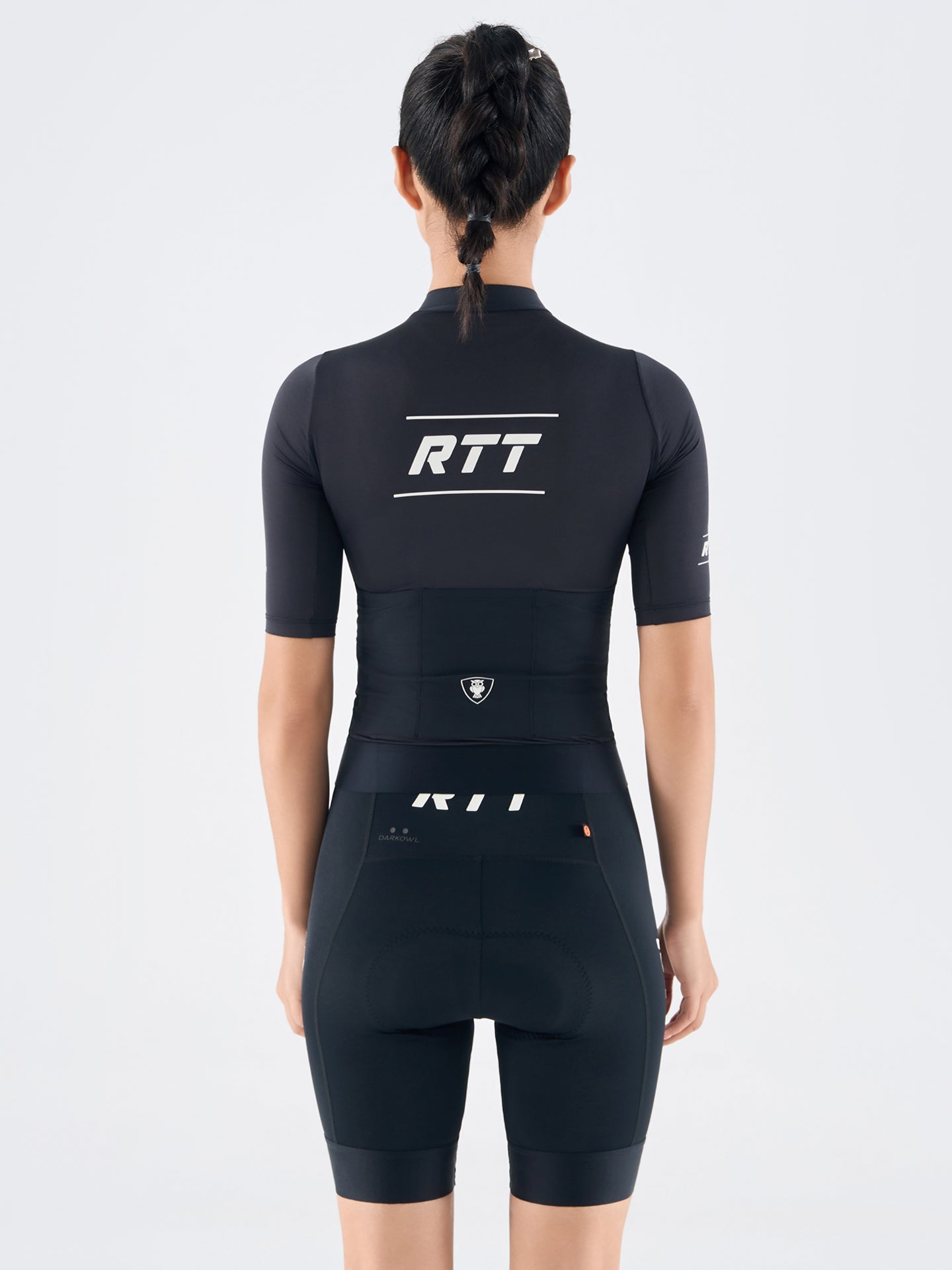 Women's Short Sleeves Jersey SS01 Black