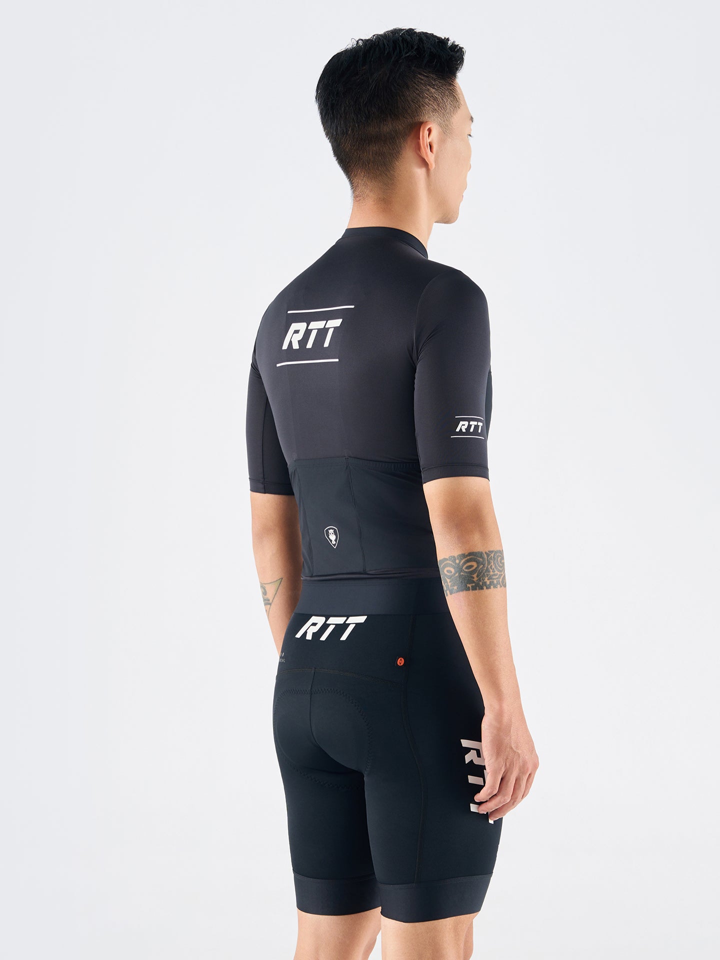 Men's Short Sleeves Jersey SS01 Black