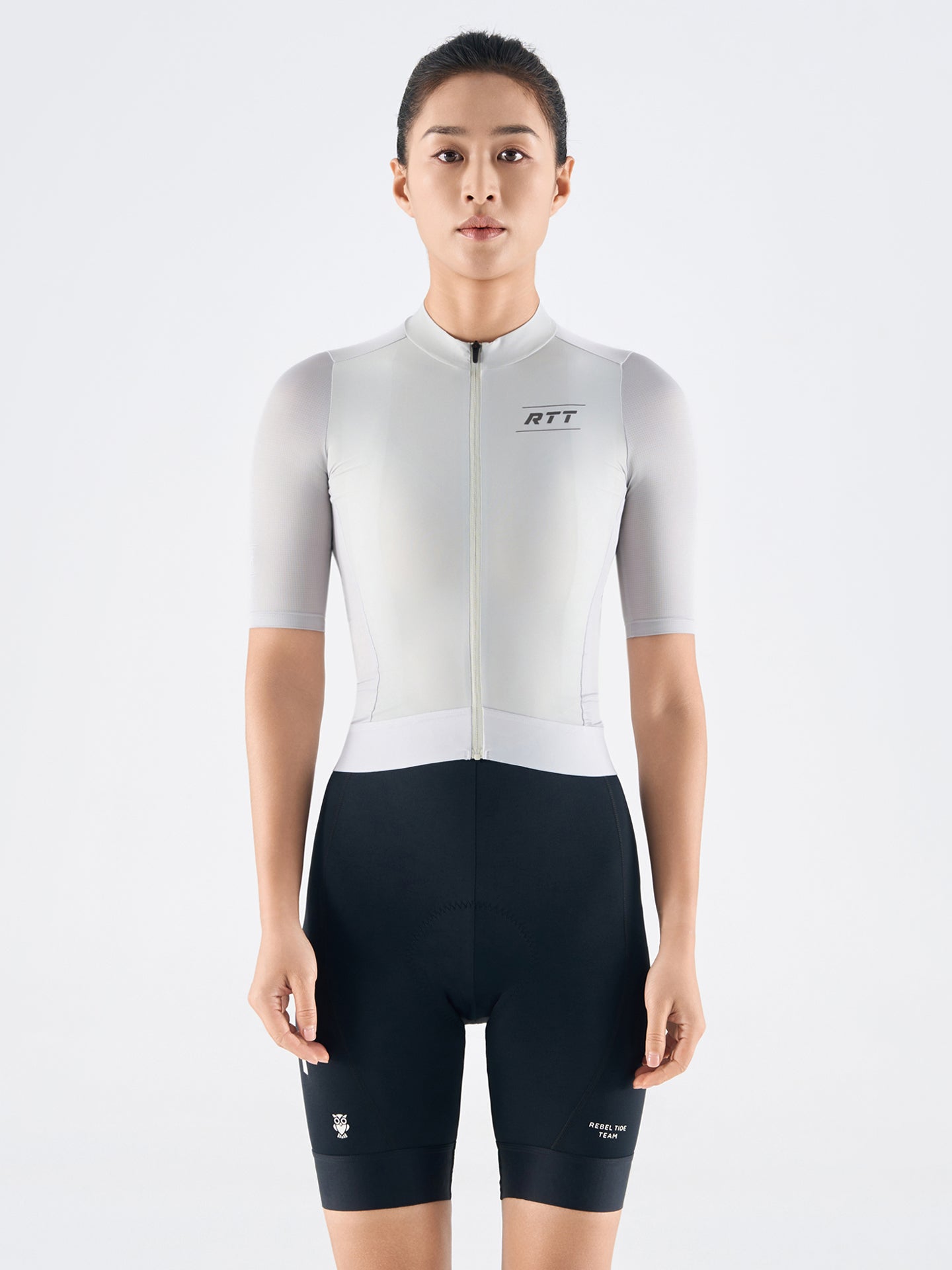 Women's Short Sleeves Jersey SS01 Gray