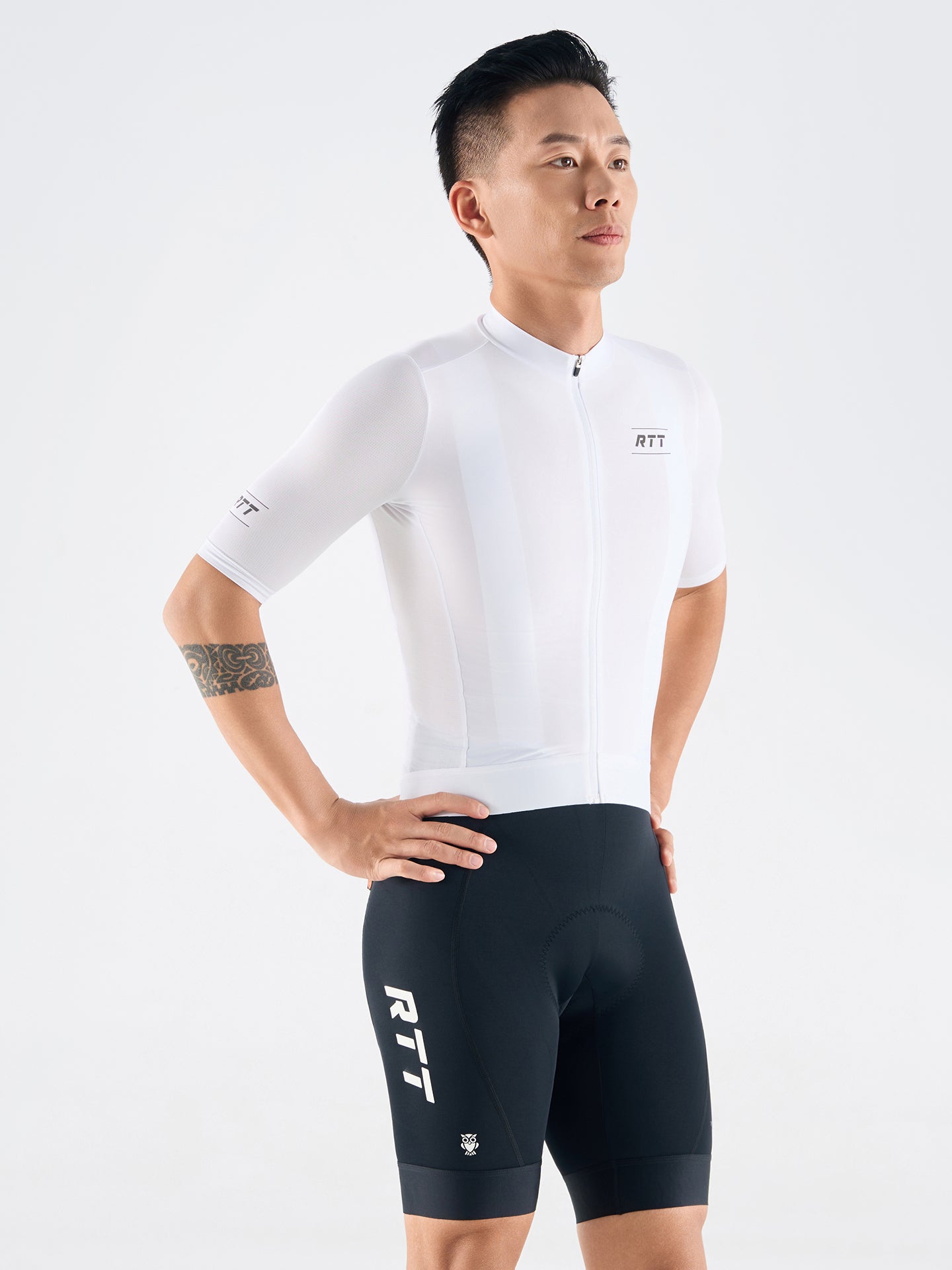 Men's Short Sleeves Jersey SS01 White