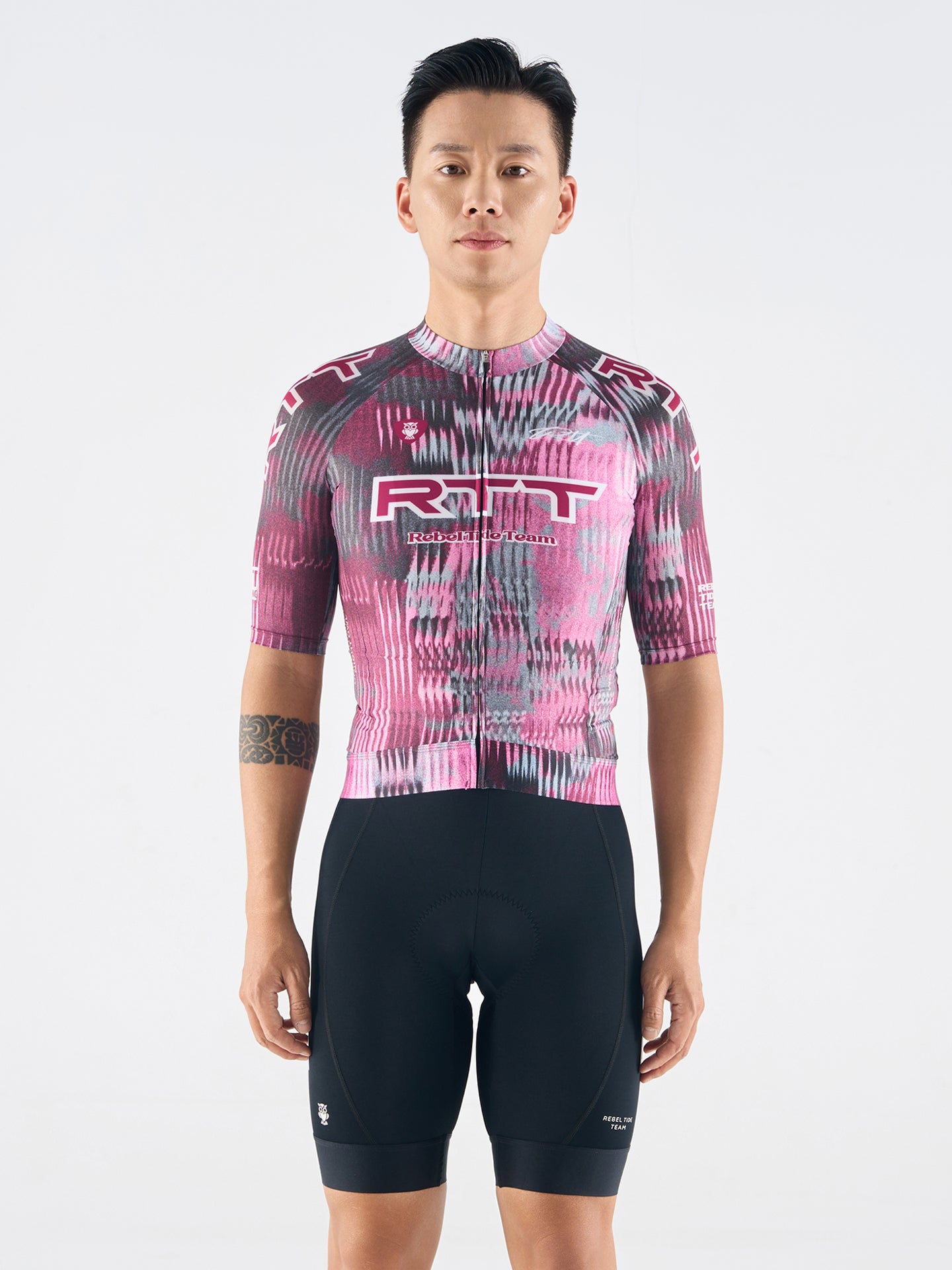 Men's Short Sleeves Jersey SS06 Fuchsia