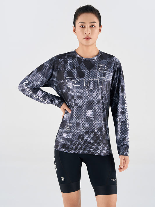 Women's Long Sleeve Shirt TS01-Gray