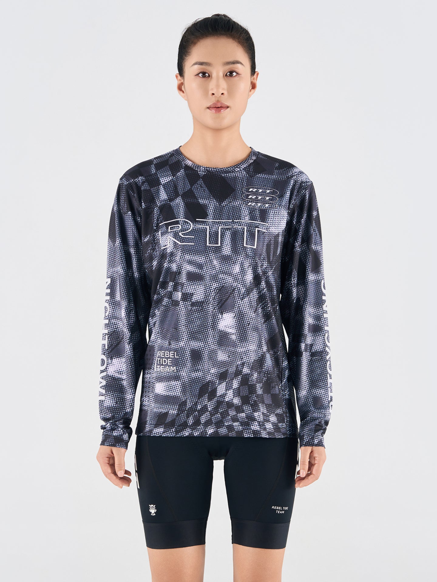 Women's Long Sleeve Shirt TS01-Gray