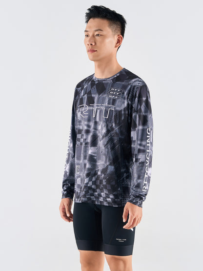 Men's Long Sleeve Shirt TS01-Gray