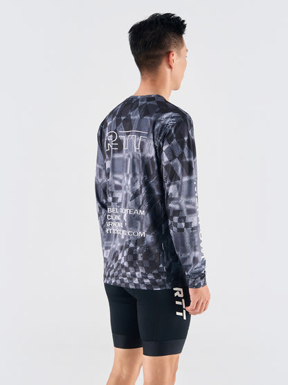 Men's Long Sleeve Shirt TS01-Gray